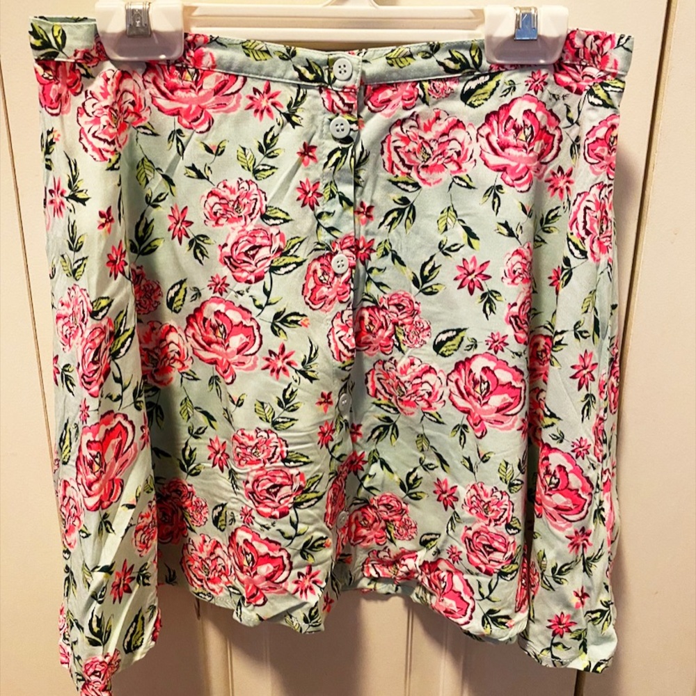 Dainty Button-Up Skirt